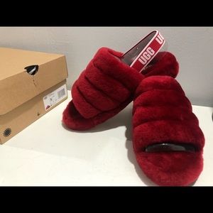 UGG Big Kids Fluff Yeah Slide Sandals